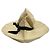 Autre Marque BEAUTY&YOUTH UNITED ARROWS Paper Hat Beige - Ansicht 4