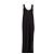 Vestido maxi negro T By Alexander Wang