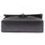 Chanel Schwarze Handtasche aus Leder und Stoff - Ansicht 6