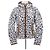 Bogner Daunenjacke blau-weiß mit Tiermuster