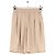 Autre Marque DANTE6 Shorts gerade Schnitt Beige Viscose