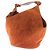 Sac Lotus Khaite en daim camel - vue 2