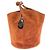 Sac Lotus Khaite en daim camel - vue 5