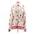 Fendi Chaqueta de seda crema y rosa - vista 2