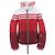 Bogner Piumino rosso e bianco