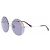 Gafas de sol redondas Nina Ricci de metal azul - vista 2
