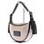 Sac demi-lune Kenzo beige en tissu - vue 2