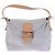 Borsa Fendi Mamma Baguette in tela monogrammata blu