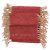 Burberry Écharpe rouge et beige Red - view 3