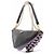 Bolso Prada Double Triangle de piel negra Negro - vista 2