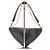 Bolso Prada Double Triangle de piel negra Negro - vista 4