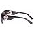Longchamp Schwarze Sonnenbrille mit silbernem Logo - Ansicht 5