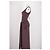 Vestido maxi castanho KOOKAÏ - vista 6