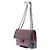Chanel Borsa "Paris Salzburg" in pelle matelassé bordeaux e nero Bordò - vista 2