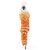 Autre Marque Oranges Pailletten-Minikleid - Ansicht 3