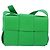 BOTTEGA VENETA MAXI INTRECCIATO Candy Cassette Bag Leather Green - vista 13