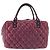 BALENCIAGA The Matelasse Hand Bag Leather Purple Silver 168031 - vista 2