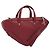 BALENCIAGA Triangle Duffel Hand Bag Leather 2way Red 476975