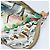 PRADA Tote Bag Vinyl Leather Clear Multicolor Silver BR2515 - vista 25