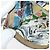 PRADA Tote Bag Vinyl Leather Clear Multicolor Silver BR2515 - vista 26
