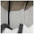 Hermès HERMES Sac Luco MM Shoulder Bag Canvas Leather Gray Black Silver - vista 11