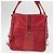 BALENCIAGA Hand Bag Leather Red Silver - vista 3