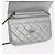 CHANEL Matelasse Chain Wallet Cuir Silver CC - vue 10