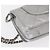 CHANEL Matelasse Chain Wallet Cuir Silver CC - vue 16