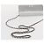 CHANEL Matelasse Chain Wallet Cuir Silver CC - vue 7