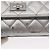 CHANEL Matelasse Chain Wallet Cuir Silver CC - vue 9