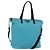 PRADA Tote Bag Nylon 2way Turquoise Blue Silver