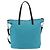 PRADA Tote Bag Nylon 2way Turquoise Blue Silver - vista 2