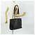CHANEL COCO Mark Chain Shoulder Bag Lamb Skin Black Gold CC - vista 22