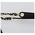 CHANEL COCO Mark Chain Shoulder Bag Lamb Skin Black Gold CC - vista 8
