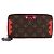 LOUIS VUITTON Monogram Totem Zippy Wallet Purple Red blue M61364 LV - vista 13