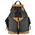 LOEWE Eye Nature Convertible Backpack Canvas Leather Gray Silver - vista 13