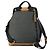 LOEWE Eye Nature Convertible Backpack Canvas Leather Gray Silver - vista 2
