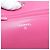 CHANEL Schultertasche mit Kette aus Leder Rosa Silber CC - Ansicht 20