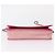 CHANEL Schultertasche mit Kette aus Leder Rosa Silber CC - Ansicht 5