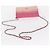 CHANEL Schultertasche mit Kette aus Leder Rosa Silber CC - Ansicht 7