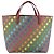 GUCCI GG Supreme Hand Bag PVC Leather Beige 410812 - vista 2