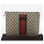 GUCCI GG Supreme Clutch Bag PVC Beige Silver 433665 - vista 12
