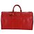 LOUIS VUITTON Epi Keepall 50 Boston Bag Red M42967 LV - Ansicht 13