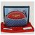 GUCCI Horsebit Pochette Shoulder Bag Lamb Skin Red Blue 534951 - vista 12