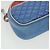 GUCCI Horsebit Pochette Shoulder Bag Lamb Skin Red Blue 534951 - vista 15