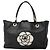 CHANEL Camelia Tote Bag Lamb Skin Black CC - Ansicht 2