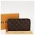 LOUIS VUITTON Monogram Zippy Wallet Long Wallet M42616 LV - vista 12