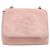 CHANEL Camellia Flap Chain Shoulder Bag Suede Pink Silver CC - vista 13