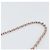 CHANEL Camellia Flap Chain Shoulder Bag Suede Pink Silver CC - vista 14