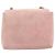 CHANEL Camellia Flap Chain Shoulder Bag Suede Pink Silver CC - vista 2